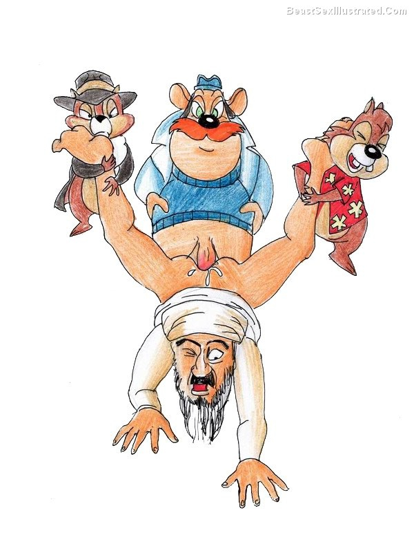 chip+dale+monterey jack+osama bin laden