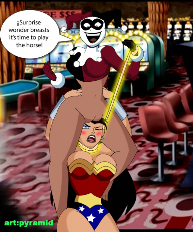 harley quinn+wonder woman