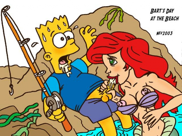 ariel+bart simpson