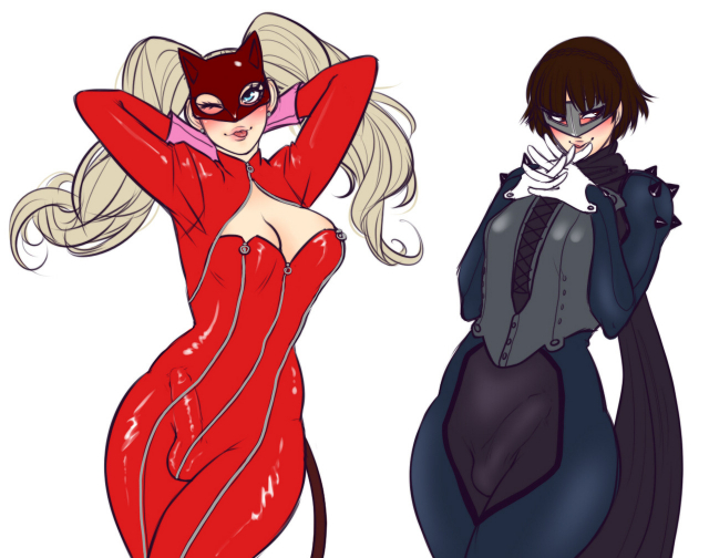 ann takamaki+makoto niijima