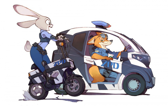 judy hopps+nick wilde