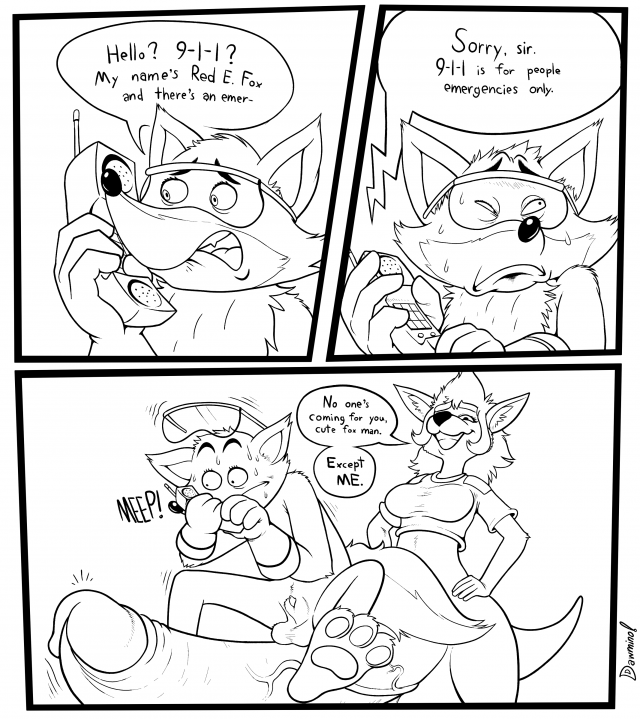 red e fox+tracy vale