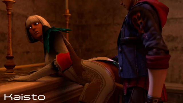 gloria (devil may cry)+trish (devil may cry)