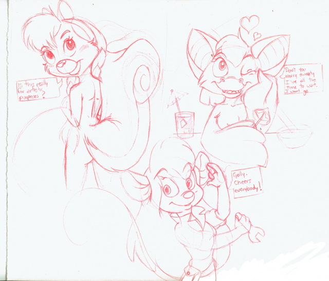 foxglove+gadget hackwrench+tammy squirrel