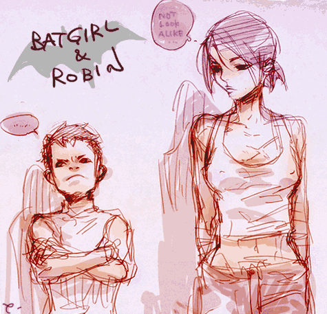 cassandra cain+damian wayne