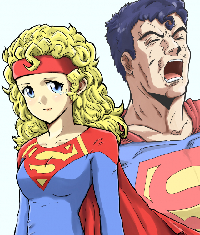 supergirl+superman