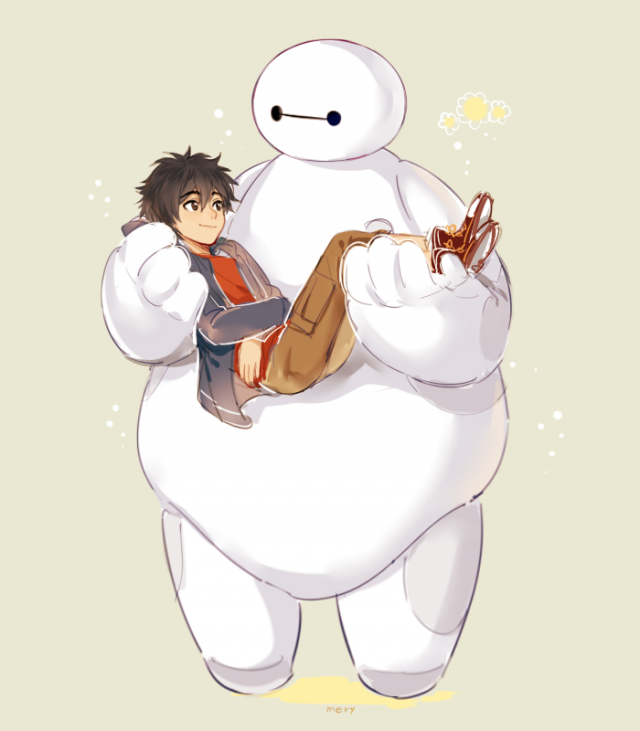 baymax+hiro hamada