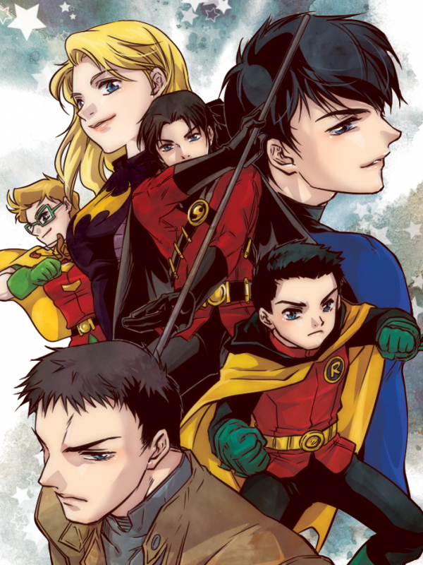 batgirl+carrie kelly+damian wayne+dick grayson+jason todd+nightwing+red hood (dc)+red robin+robin (dc)+stephanie brown+tim drake