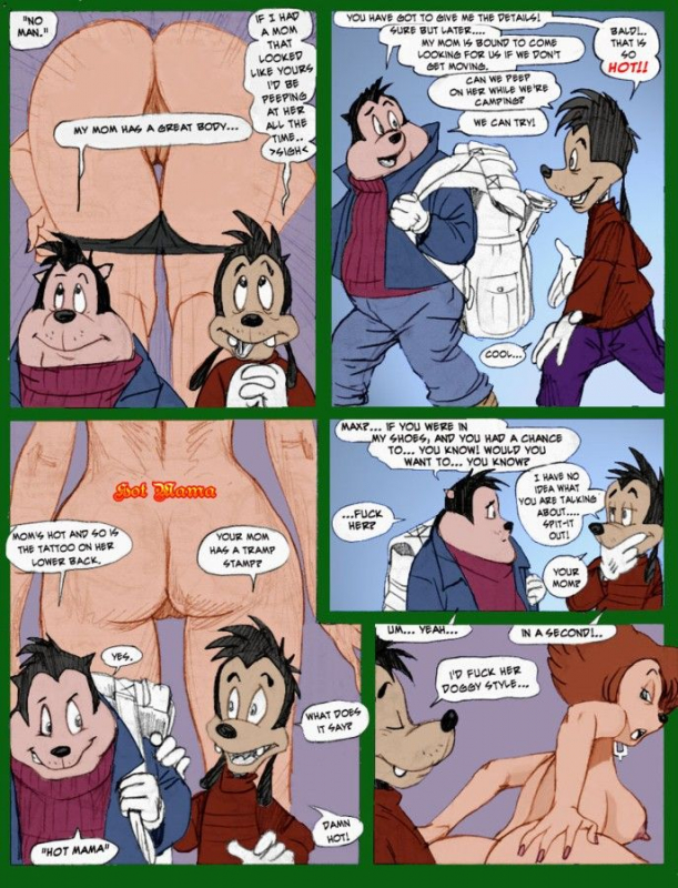 max goof+peg pete+pj (goof troop)