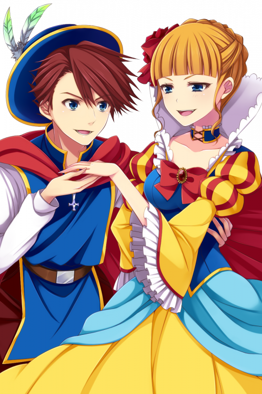 beatrice+snow white (disney)+the prince (disney)+ushiromiya battler