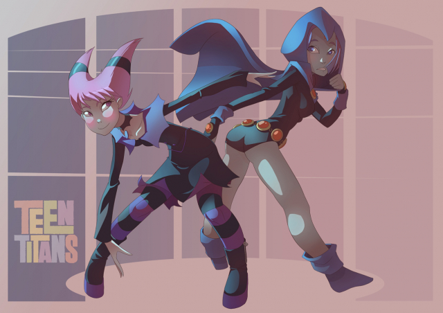 jinx+raven (dc)