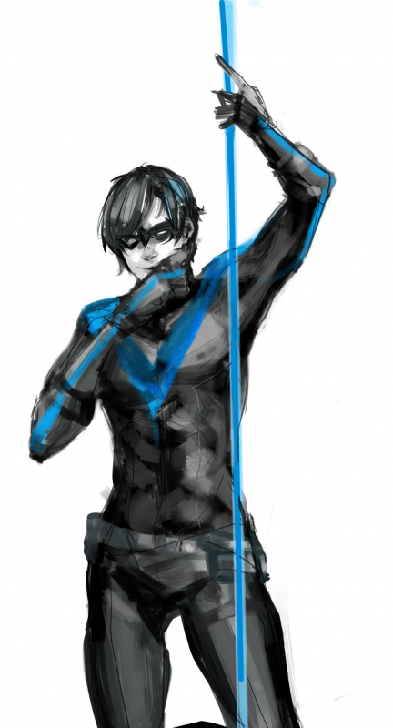 dick grayson+nightwing