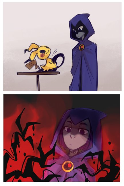 mimikyu+raven (dc)