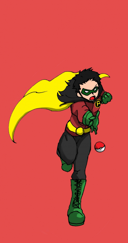 damian wayne+robin (dc)