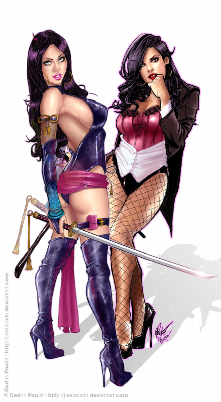 betsy braddock+psylocke+zatanna+zatanna- zatara