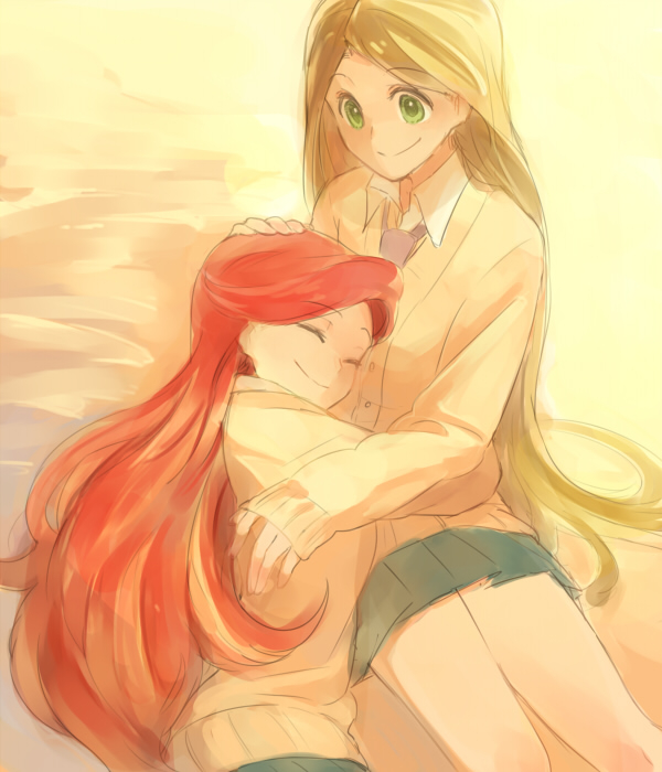 ariel (disney)+rapunzel (disney)