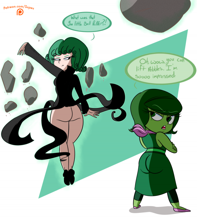 disgust+disgust (inside out)+tatsumaki