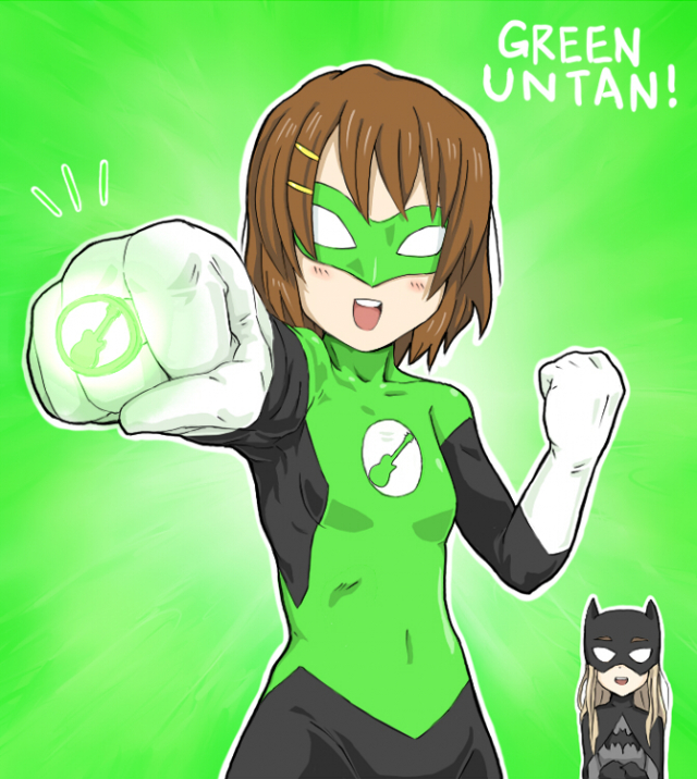 batman+hirasawa yui+kotobuki tsumugi