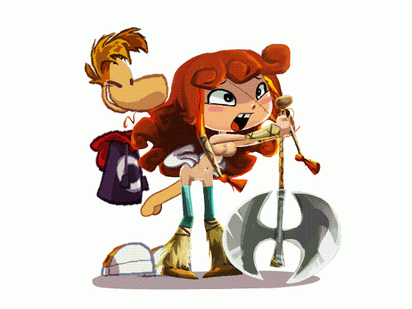 barbara+barbara (rayman)+rayman (character)