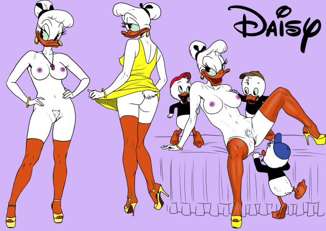 daisy duck+dewey duck+huey duck+louie duck