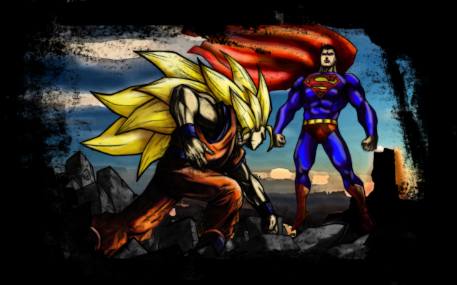 son gokuu+superman