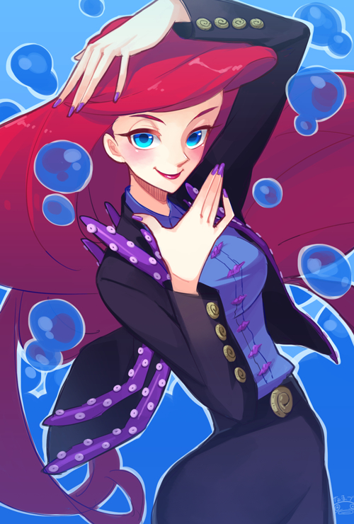 8-foot joe+ariel (disney)