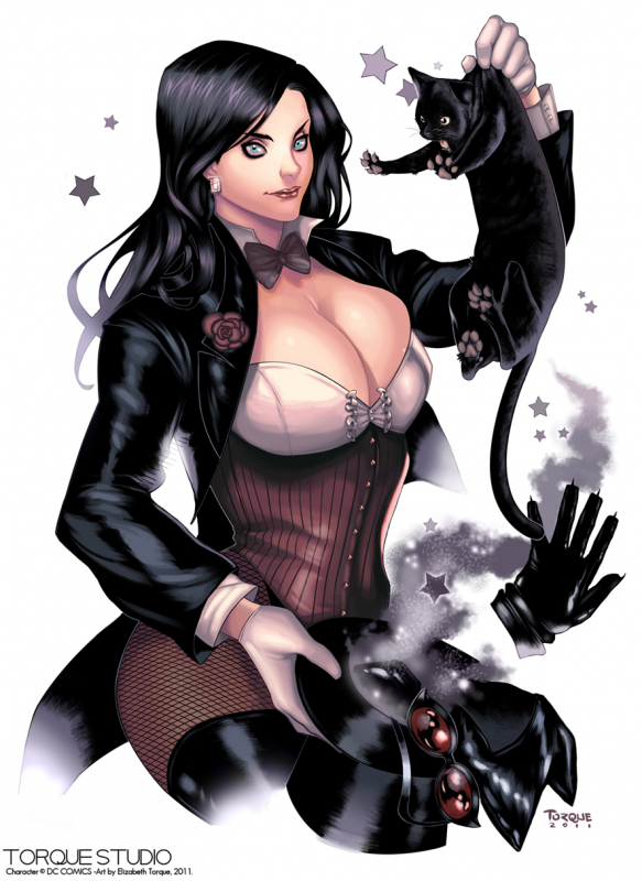 catwoman+zatanna zatara