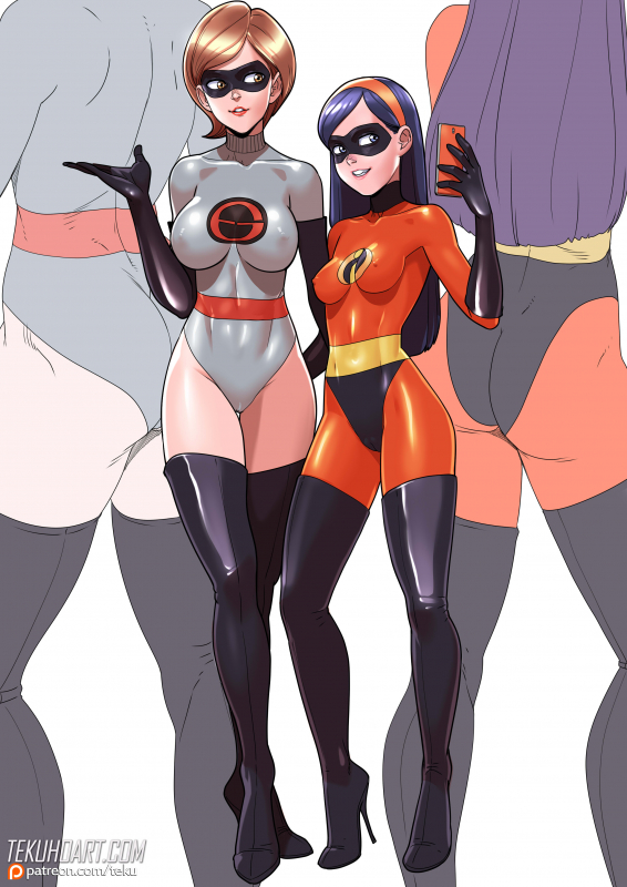 helen parr+violet parr