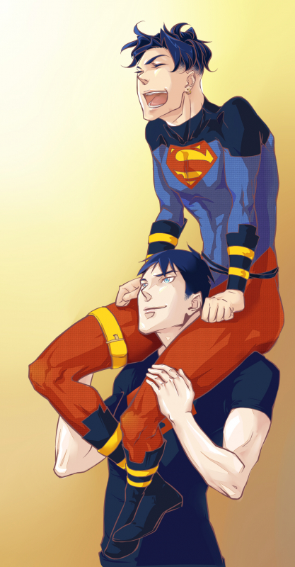 kon-el+superboy