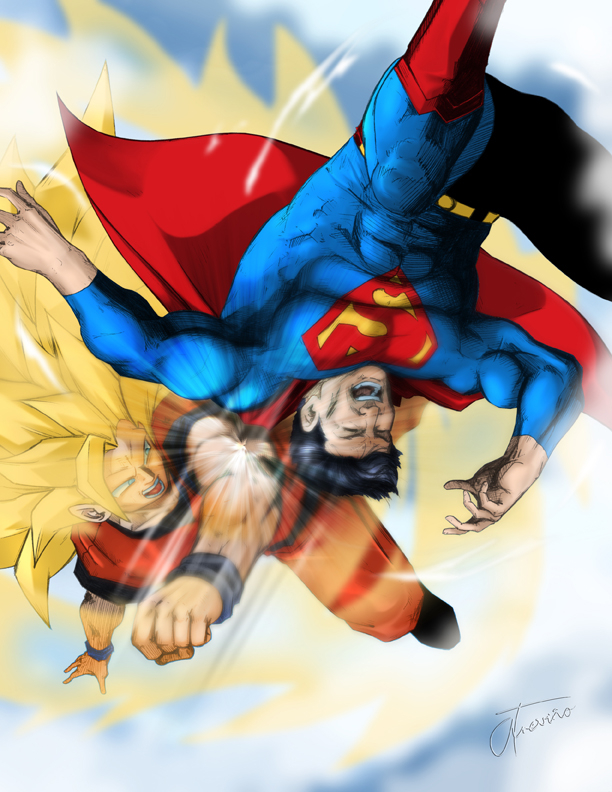 son gokuu+superman