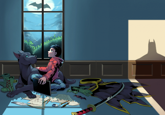 batman+damian wayne