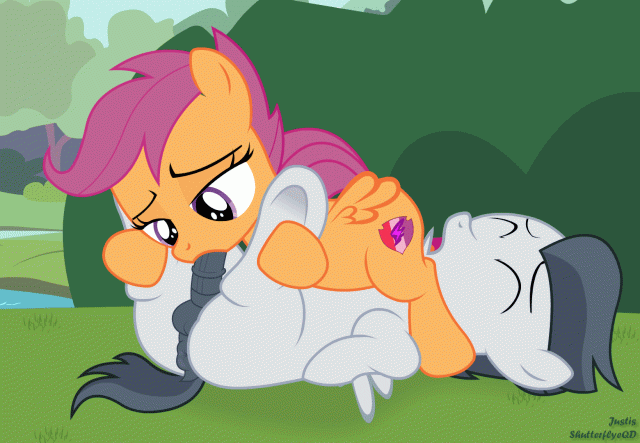 rumble (mlp)+scootaloo (mlp)