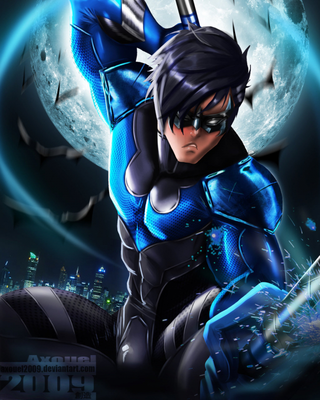 dick grayson+nightwing