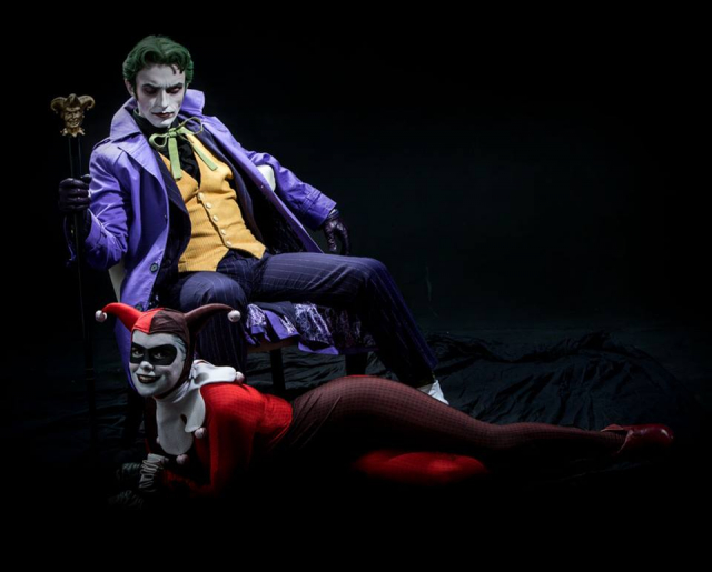 harley quinn+the joker