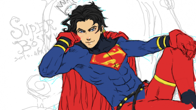 kon-el+superboy