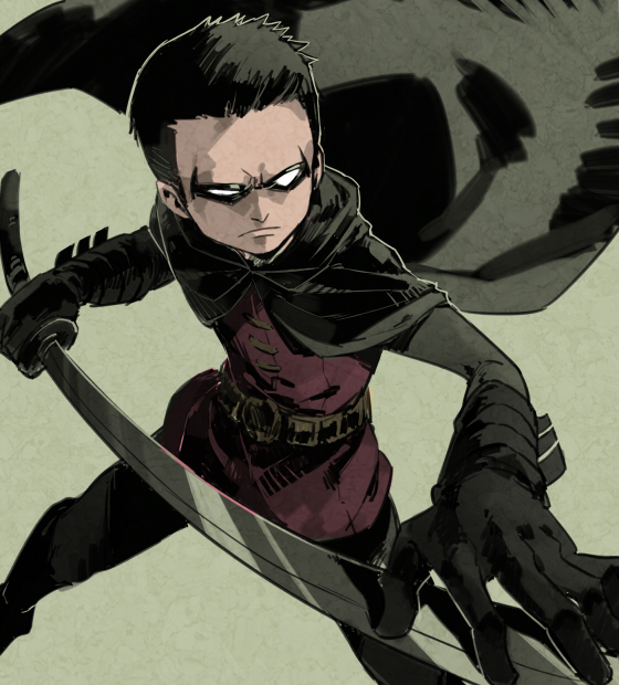 damian wayne+robin (dc)