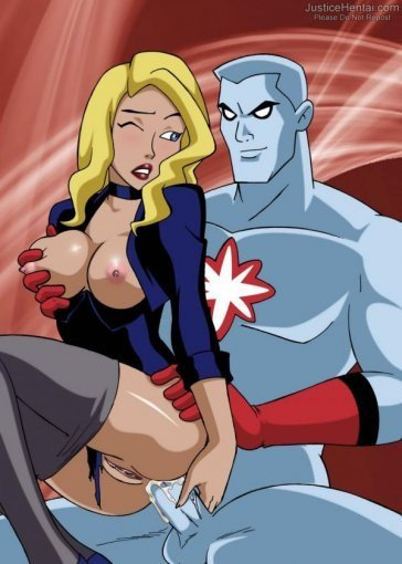 black canary+captain atom