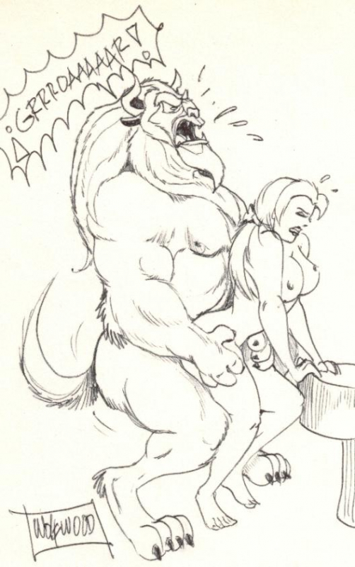 beast (disney)+belle