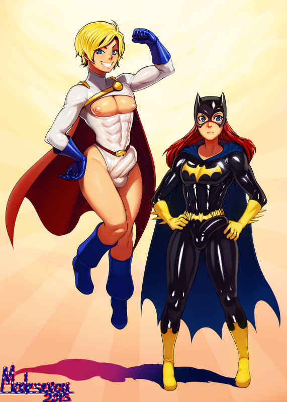 barbara gordon+batgirl+power girl