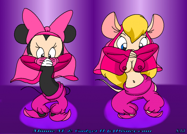gadget hackwrench+minnie mouse