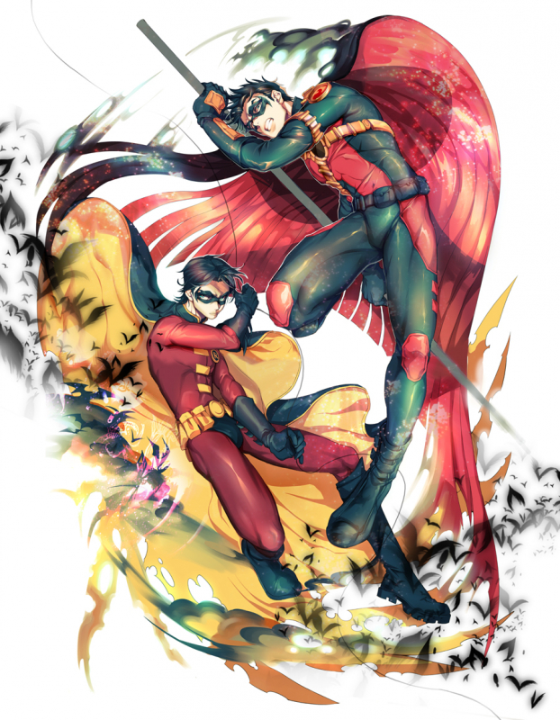 red robin+robin (dc)+tim drake