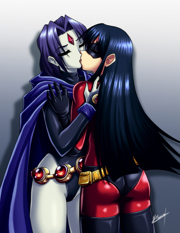 raven (dc)+violet parr