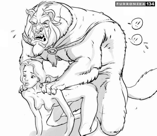 beast (disney)+belle