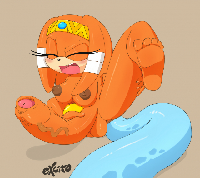 chaos (sonic)+tikal the echidna