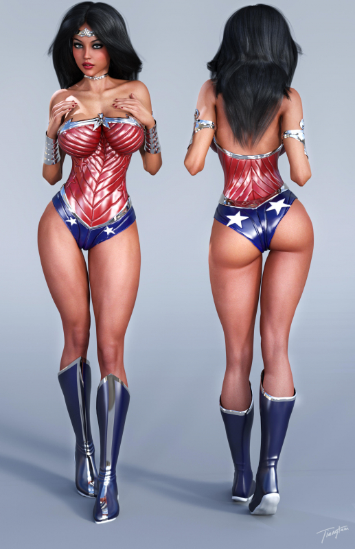 diana prince+wonder woman