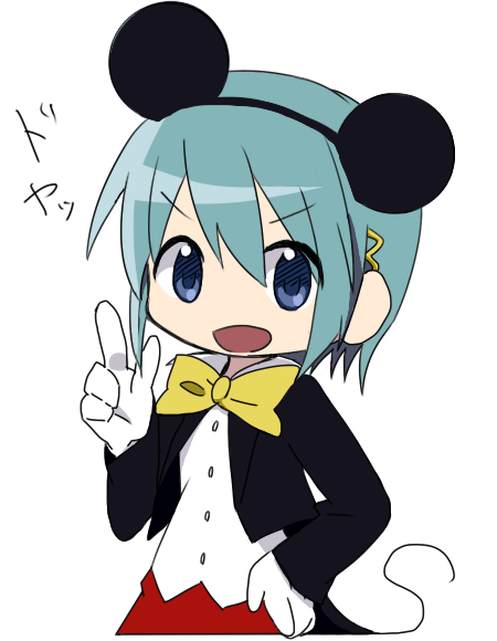 mickey mouse+miki sayaka