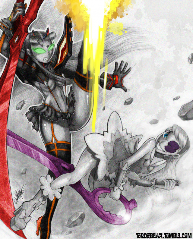 harime nui+matoi ryuuko+senketsu+starfire