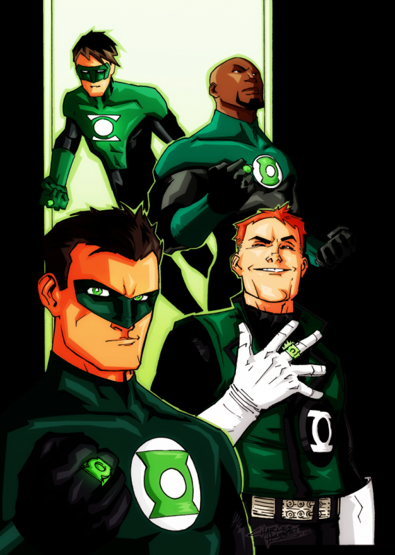 guy gardner+hal jordan+john stewart+kyle rayner