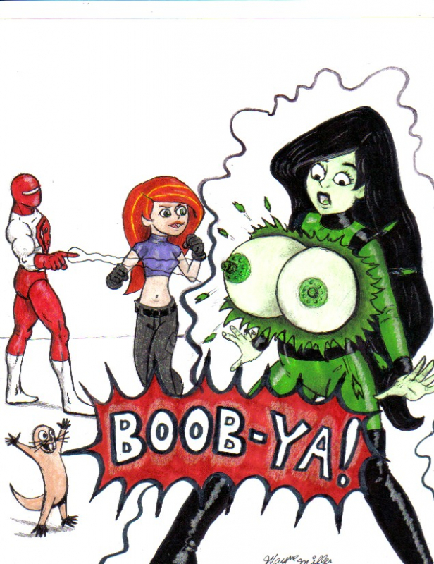 kimberly ann possible+rufus+shego