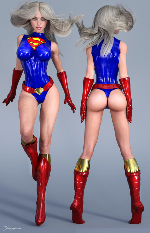 kara zor-el+supergirl